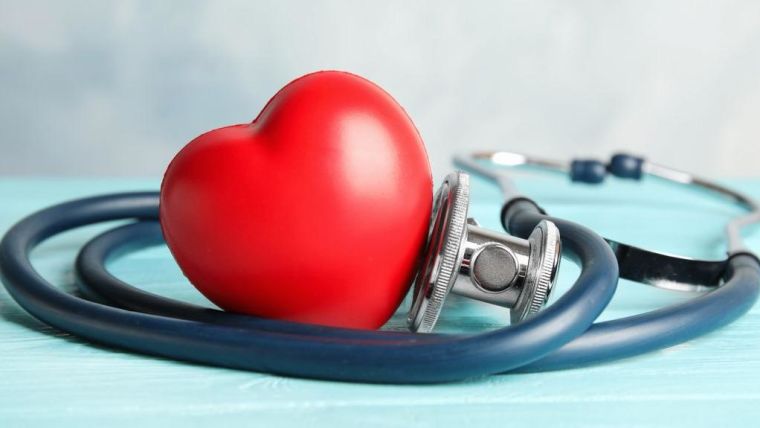 Image of a stethoscope with a heart shape